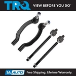 Trq Front Inner And Outer Tie Rod Set Fits 2014-2021 Ram New. Price: $74.95.