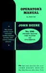 John Deere 290 Tractor Corn Planter Operators Manual Brand. Price: $14.13.
