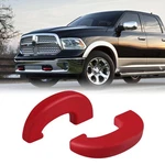 Techpicco Tow Hooks Covers Hitch Front Customized J-shape, Dark Red New. Price: $31.55.