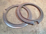 John Deere Y2630B Corn Planter Plate Spacers False 494 694 24B 71 Cast Iron Used. Price: $30.00.