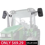 Tractors Left & Right Side Mirrors For John Deere / 6000 Series #DM2455000 New. Price: $76.99.