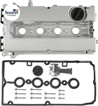 Aluminum Engine Valve Cover Kit With Gasket, Bolts, Oil Filler Cap Compatible New. Price: $102.00.