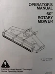 Simplicity Pow'r Max 4041 9020 Tractor Mid 60" 1690074 Mower Deck Owners Manual Brand. Price: $57.79.