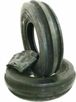 Two 5.00-15 Front Tractor Tires W/tubes F2 3 Rib 500X15 For Farmall John Deere New. Price: $158.99.