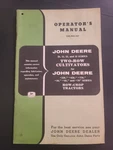 John Deere 20 21 22 23 Series Two-row Cultivators Operator's Manual OM-N44-257 Used. Price: $19.98.