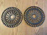 2 International Farmall Mccormick Ih Planter Steel Seed Plates Soybean Pea 3301A Used. Price: $48.00.