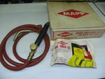 Vintage Mapp Air Torch Kit Dow Chemical Co. High Pressure Hose MA-211 Handle New. Price: $148.95.