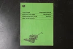 John Deere Hydraulic Lift Reel Hydrostatic Drive Attachments Operator's Good. Price: $29.99.