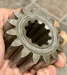 Final Drive Pinion Gear (15T) Oliver OC-3, OC-4 (4 Cyl) Crawlers Loaders Dozers Used. Price: $110.00.