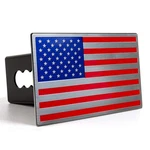 American Flag Metal Trailer Hitch Cover For 2 Inch Receivers New. Price: $27.81.