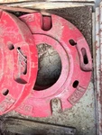 F&h Universal Rear Tractor Wheel Weights W161 / 100 Lbs Used. Price: $150.00.