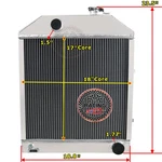 C7NN8005H Radiator Ford/new Holland 3600 3000 4000 2600 2000 3100 3500 4100+. Price: $143.99.