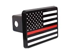 Rogue River Tactical Thin Red Line Flag Trailer Hitch Cover Plug Us Firefight... New. Price: $18.99.
