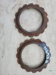 John Deere H695B 16 Cell Seed Plates Used Pair. Price: $30.00.