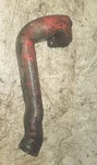 Massey Harris 44 Special Tractor Original Coolant Tube G277 Pipe Bracket Used. Price: $40.00.