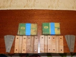 2 - Vintage John Deere Wood Bearing Blocks Combine Straw Walker Wagon Ap 19973 New. Price: $64.00.