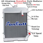 C5NN8005 Radiator Fit Ford New Holland Naa Jubilee 500 501 600 700 900 W/cap. Price: $179.95.