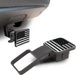 Trailer Hitch Cover, 2 Inch Hook Dust-proof Plug, Square Mouth Sliver New. Price: $11.19.