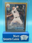 2026 Topps Gold Mojo 32/50 Cam Schlittler #91C-94 Auto Ungraded. Price: $600.00.