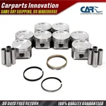 8PCS Standard Pistons Rings Kit For Chevrolet Gmc 1999-2003 5.3L LS1 LM7 New. Price: $187.14.