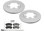 Rear Geo Coated Brake Rotors Pads Ford Transit 350 Bolt 4600LB 2020-2024 New. Price: $195.00.