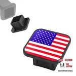 Trailer Hitch Cover, 2 Inch Dustproof Tow Receiver Covers Tube Flag New. Price: $10.94.