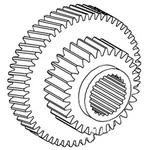 Countershaft Gear - Fits Ford C5NN7113D New. Price: $171.47.