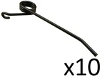 Rake Tooth 10 Pack Fits Massey Ferguson 25 37 668364M1 667530M1 96MF1 New. Price: $29.00.