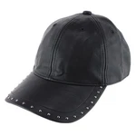Ctm Women's Leather Rivet Baseball Cap New. Price: $24.99.