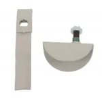 9N16625-56 Battery Door Handle Assembly Unpainted Fits Ford/new Holland. Price: $21.37.