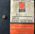 New Tecumseh 631201 Check Valve Genuine Oem Service Part Open. Price: $9.95.