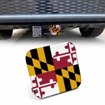 Maryland Flag Receiver Hitch Tube Cover State Of America Car Re... New. Price: $21.07.
