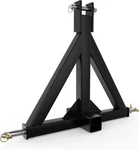 3 Point 2'' Trailer Receiver Hitch Tow Drawbar Category 1 Tractor Adapter New. Price: $49.99.