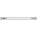 Adjustable Stabilizer Bar 3 Point Hitch Fits Ford Massey Ferguson Case New. Price: $40.99.