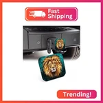 Nitahhhy 2" Trailer Hitch Cover,watercolor Lion Aslan Rubber Towing Tube New. Price: $11.95.