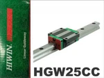 New Hiwin HGW25CCZAC Flange Block Linear Guides Series Up To 4000MM Long. Price: $1497.58.