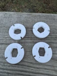 Custom International Farmall Back Wheel Weights 3D Printed New. Price: $10.00.