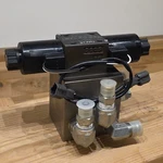 Kubota L3240 L3540 L3940 Tractor Loader 3RD Function Solenoid And Valve Block Open. Price: $1750.00.