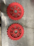 Ih International Harvester C54-24 Seed Corn Planter Plates Used. Price: $15.00.