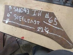 Ih, International Harvester Plow Point/share SA1043 Steelcast #86 ??nos ??? Used. Price: $45.00.