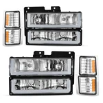 AUTOSAVER88 Led Drl Headlights Assembly Compatible With 1994-1999 Chevy C/k C... New. Price: $247.44.