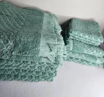 Vintage 80S Stevens Tastemaker 12PC Textured Fringe Light Green Towel Set Usa New. Price: $67.28.