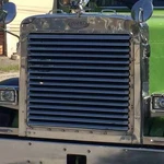 Trux TP-1001 Louvered Grill, Extended HOOD,16 Bars, For Peterbilt 379 New. Price: $917.75.