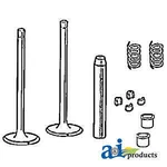 Exhaust Valve 70241527 Fits Allis Chalmers W25 Wc WD45 Wf New. Price: $56.99.