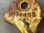 Original John Deere Disc Harrow B10435 Scraper Bracket Used. Price: $20.00.