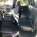 Hecasa Complete Set Seat Covers For 14-18 Chevy Silverado Lt Double Cab New. Price: $203.99.