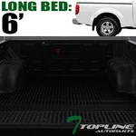 Topline For 2005-2021 Nissan Frontier 6 Feet Rubber Truck Bed Mat Liners Black New. Price: $88.00.