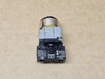 Siemens 3SB3400-1A Blue Illuminated Momentary Push Button Switch Germany Used. Price: $12.00.