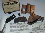 Tecumseh Engine Part # 34657 Stop Lever Assembly Open. Price: $8.99.