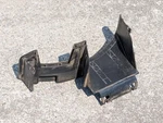 John Deere JS36 Rear Grass Baffle Holder For Mulching Plug. Price: $25.00.